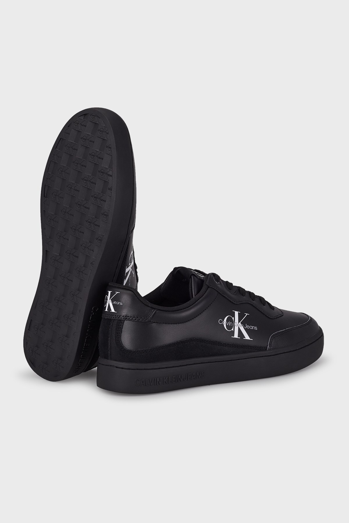 Calvin Klein Deri Sneaker Erkek Ayakkabı YM0YM00432 0GL SİYAH