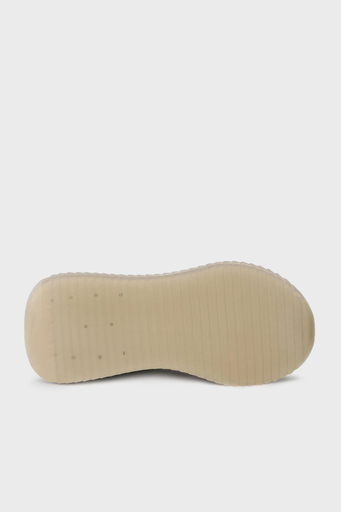 Calvin Klein Logolu Kalın Tabanlı Deri Sneaker HW0HW014390F7 Bayan Ayakkabı HW0HW01439 0F7 EKRU - 5