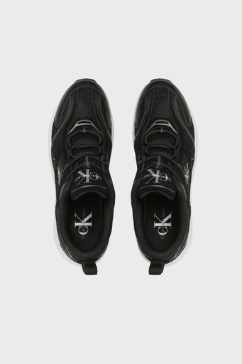 Calvin Klein Deri Sneaker YM0YM006360GL Erkek Ayakkabı YM0YM00636 0GL SİYAH - 5
