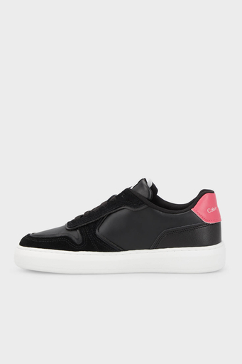 Calvin Klein Deri Süet Spor YW0YW00913BDS Bayan Ayakkabı YW0YW00913 BDS SİYAH - 2