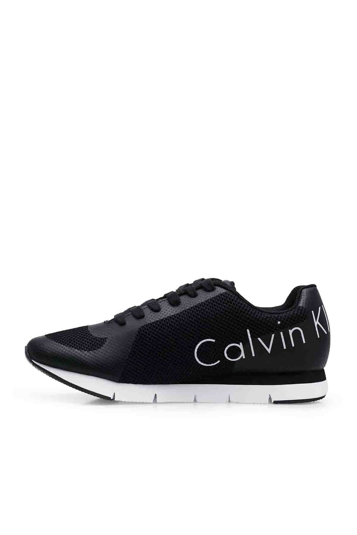 Calvin Klein Marka Logolu Erkek Ayakkabı 0000SE8526 BLK SİYAH