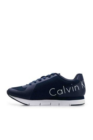 Calvin Klein - Calvin Klein Marka Logolu Erkek Ayakkabı 0000SE8526 NVY LACİVERT (1)