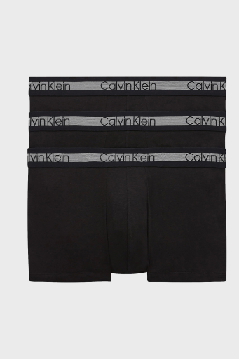 Calvin Klein Pamuklu 3 Pack Erkek Boxer 000NB1799A 001 SİYAH - 5