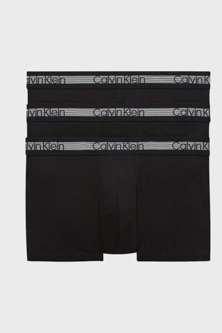 Calvin Klein Pamuklu 3 Pack Erkek Boxer 000NB1799A 001 SİYAH - 1