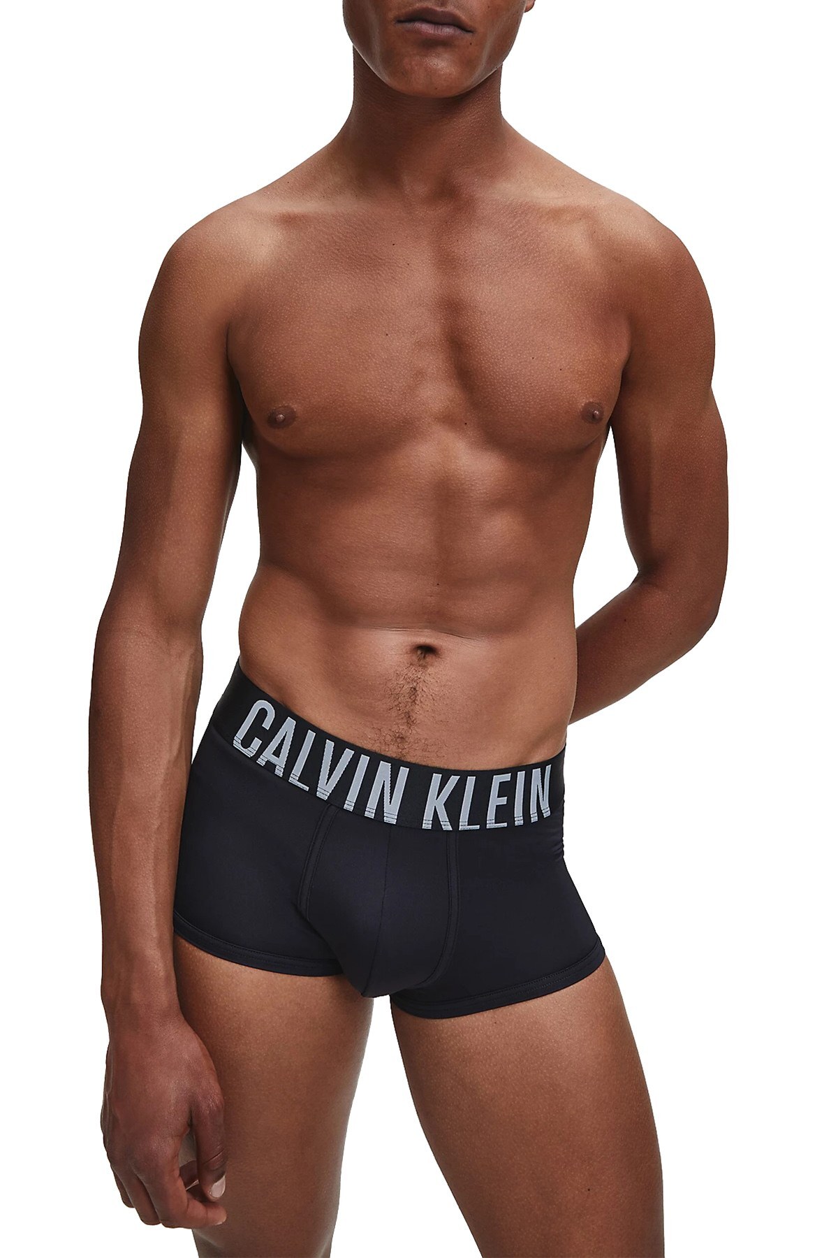Calvin Klein 2 Pack Erkek Boxer 000NB2599A 9C3 SİYAH-SAKS
