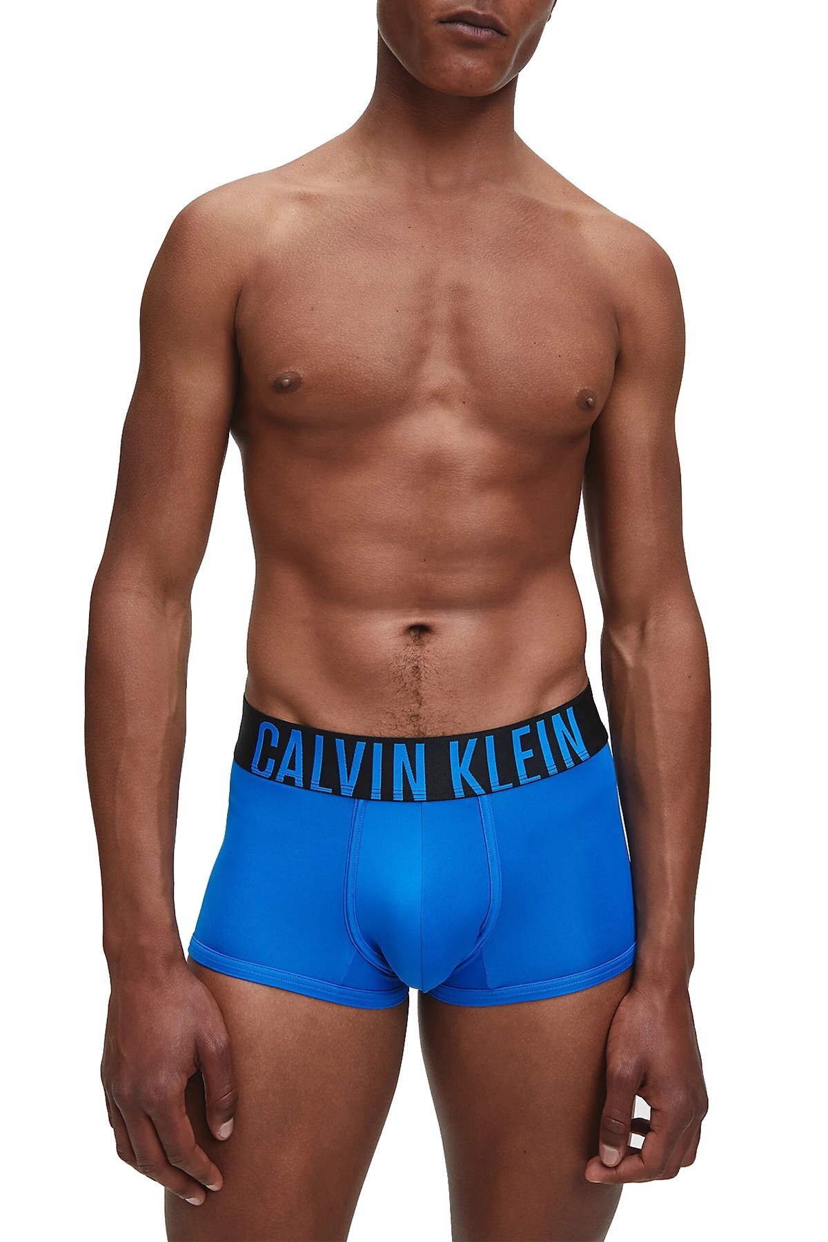 Calvin Klein 2 Pack Erkek Boxer 000NB2599A 9C3 SİYAH-SAKS