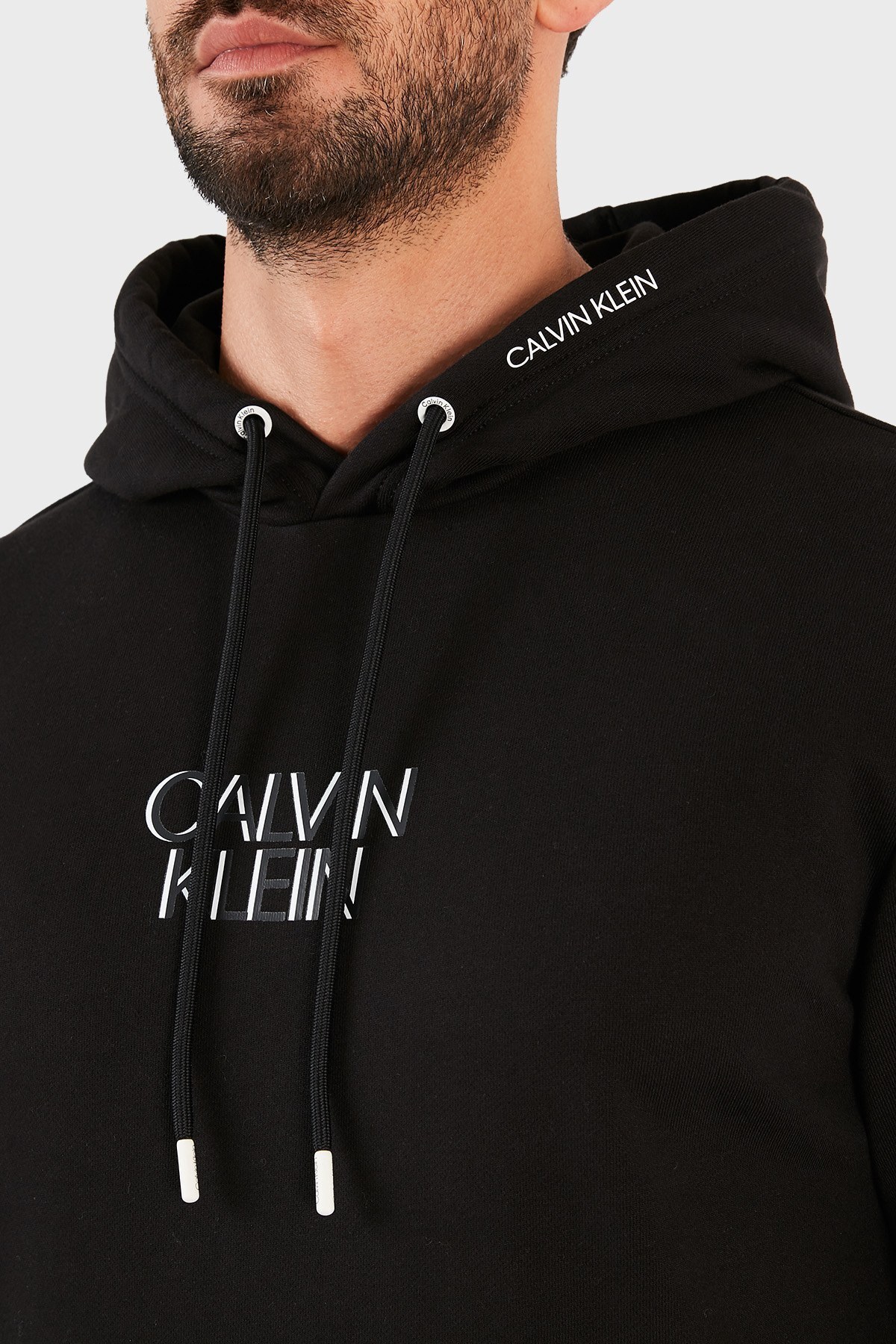 Calvin Klein Erkek Sweat K10K107770 BEH SİYAH