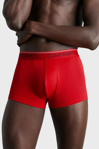 Calvin Klein Esnek 3 Pack 000NB2569A8Z8 Erkek Boxer 000NB2569A 8Z8 Siyah-Kırmızı-Gri - 7