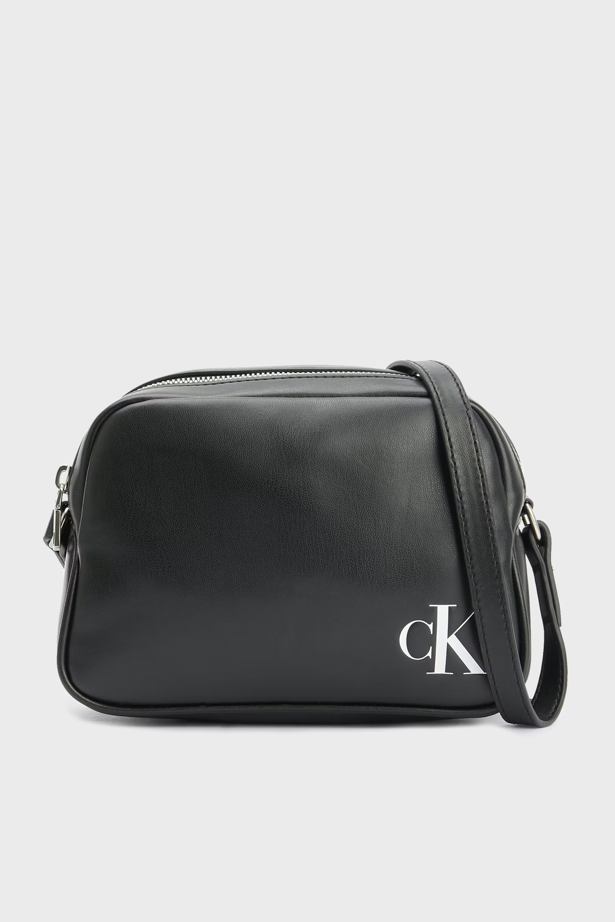 Calvin Klein Fermuarlı Ayarlanabilir Çapraz Askılı Bayan Çanta K60K610089 BDS SİYAH