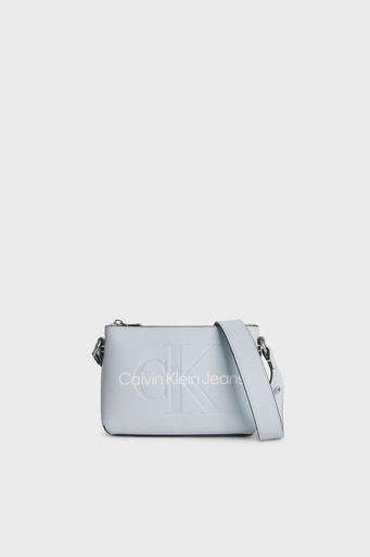 Calvin Klein Fermuarlı Ayarlanabilir Çapraz Askılı K60K610681PNZ Bayan Çanta K60K610681 PNZ AÇIK MAVİ - 1