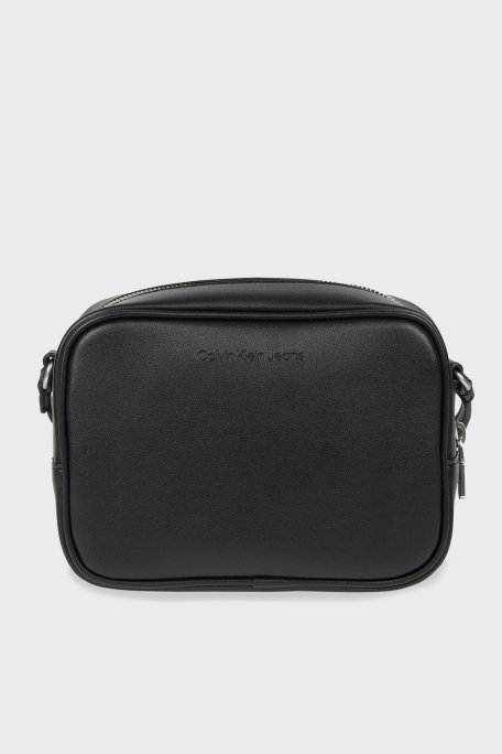Calvin Klein Fermuarlı Ayarlanabilir Omuz Askılı Bayan Çanta K60K610275 BDS SİYAH - 3