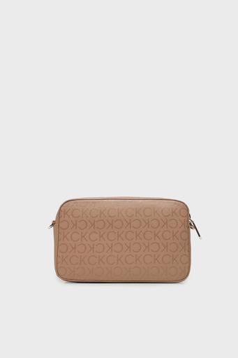 Calvin Klein Fermuarlı Çıkarılabilir Omuz Askılı K60K6098950HE Bayan Çanta K60K609895 0HE BEJ - 4