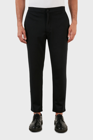 Calvin Klein - Calvin Klein Geri Dönüşümlü Normal Bel Tapered Fit Erkek Pantolon K10K109913 BEH SİYAH (1)