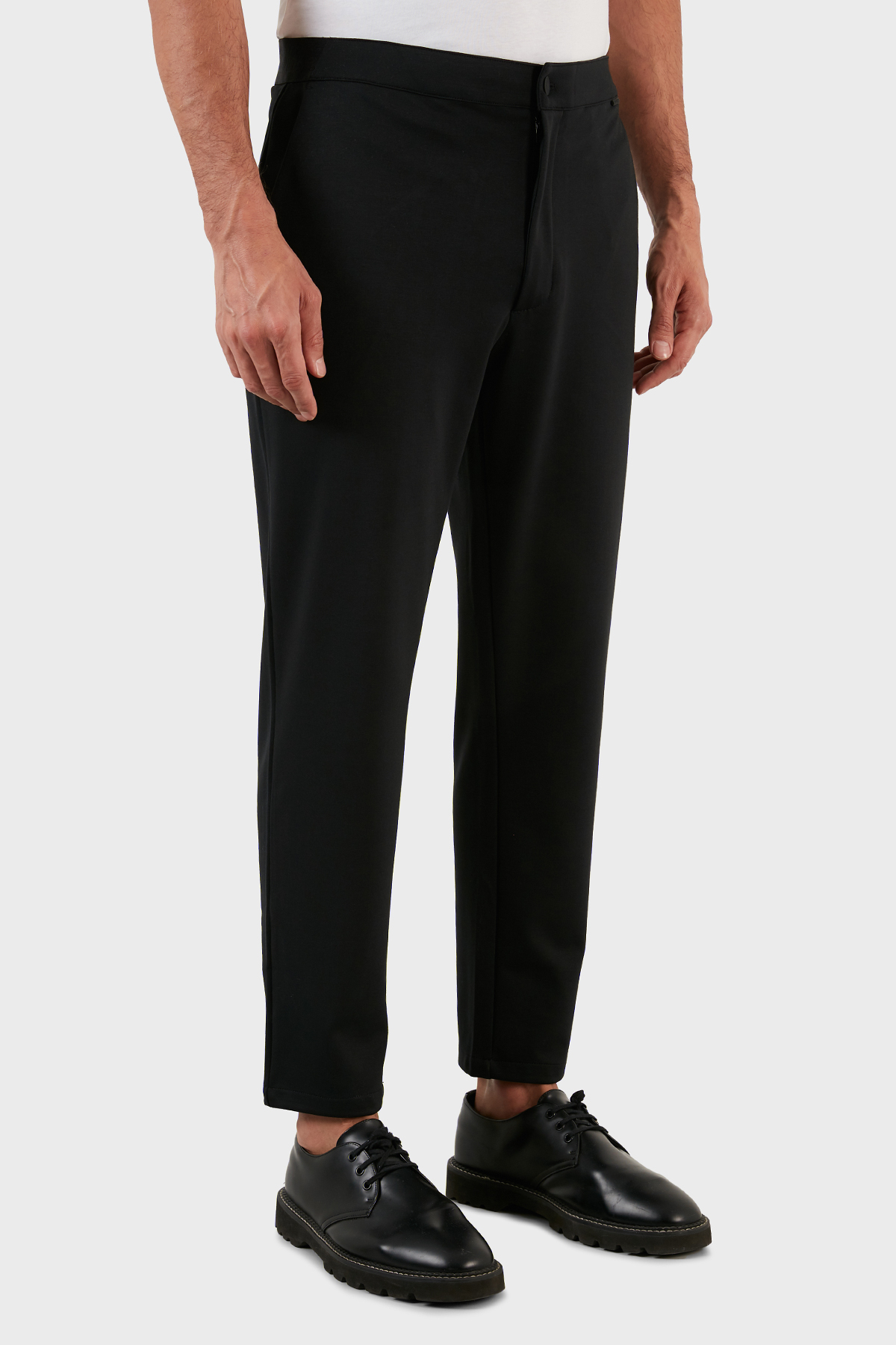 Calvin Klein Geri Dönüşümlü Normal Bel Tapered Fit Erkek Pantolon K10K109913 BEH SİYAH