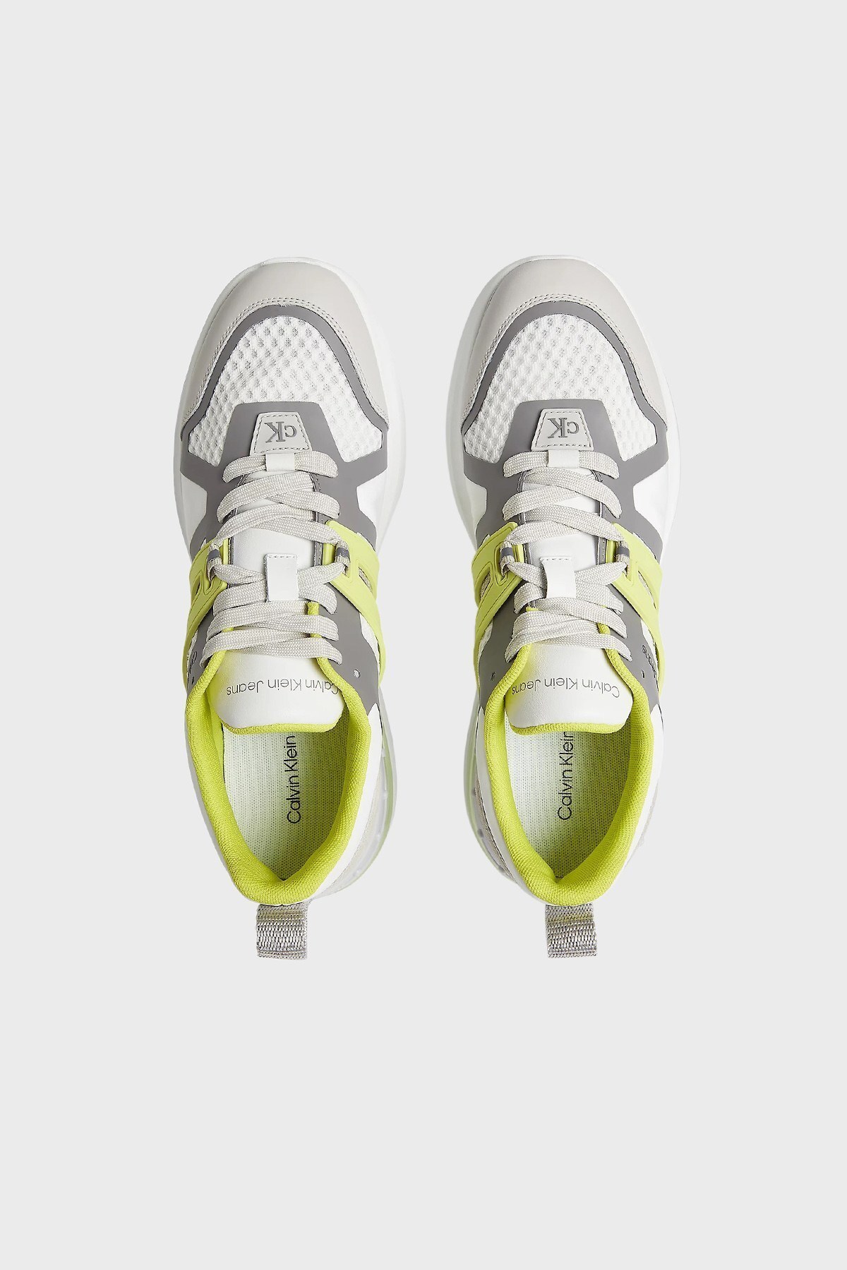 Calvin Klein Günlük Spor Erkek Ayakkabı YM0YM00345 0IQ Gri-Limon