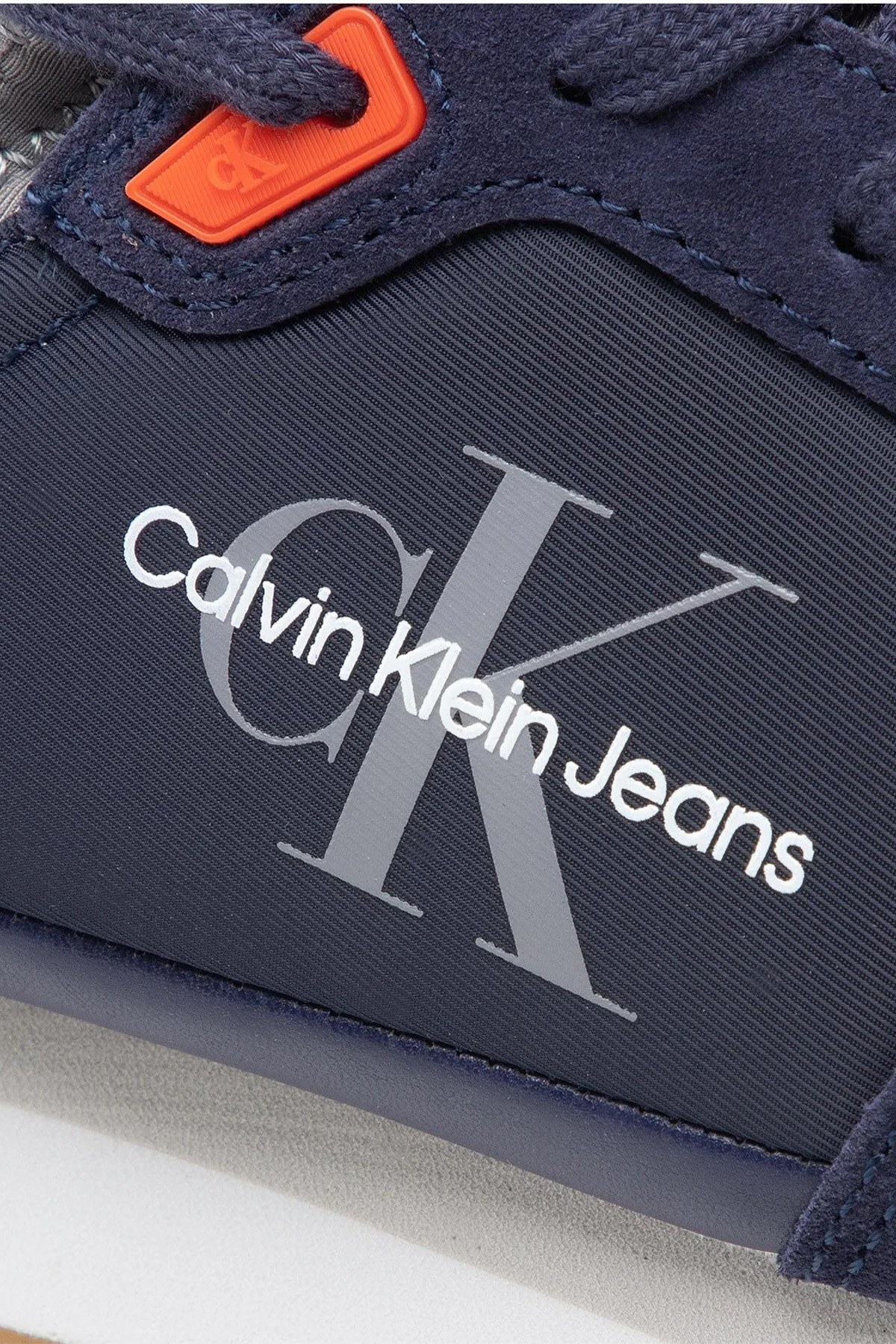 Calvin Klein Hakiki Deri Günlük Spor Erkek Ayakkabı YM0YM00040 CFE LACİVERT