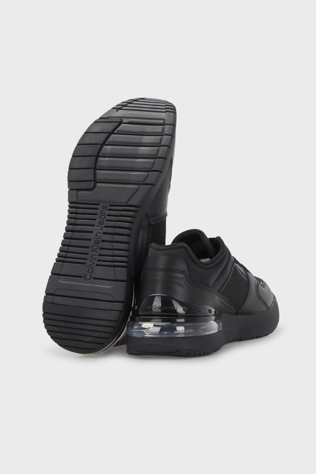 Calvin Klein Hakiki Deri Sneaker Erkek Ayakkabı YM0YM00421 0GL SİYAH