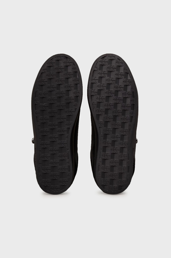 Calvin Klein Hakiki Deri Süet Detaylı Fermuarlı Sneaker YM0YM012540GJ Erkek Ayakkabı YM0YM01254 0GJ SİYAH - 7