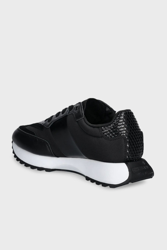 Calvin Klein Hakiki Deri Süet Detaylı Kalın Taban Sneaker HM0HM01841BEH Erkek Ayakkabı HM0HM01841 BEH SİYAH - 9