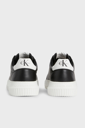 Calvin Klein Hakiki Deri YM0YM006810GJ Erkek Ayakkabı YM0YM00681 0GJ SİYAH - 4