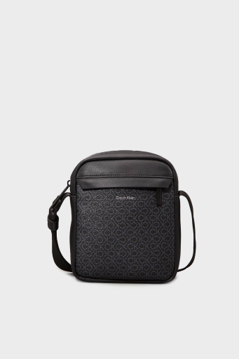 Calvin Klein Jakarlı Logo Baskılı Ayarlanabilir Askılı K50K5129090GJ Erkek Çanta K50K512909 0GJ SİYAH - 1