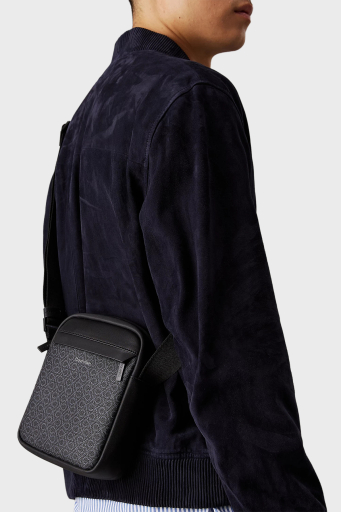 Calvin Klein Jakarlı Logo Baskılı Ayarlanabilir Askılı K50K5129090GJ Erkek Çanta K50K512909 0GJ SİYAH - 2