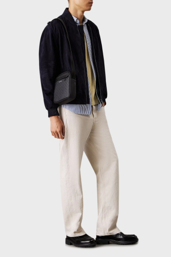 Calvin Klein Jakarlı Logo Baskılı Ayarlanabilir Askılı K50K5129090GJ Erkek Çanta K50K512909 0GJ SİYAH - 3