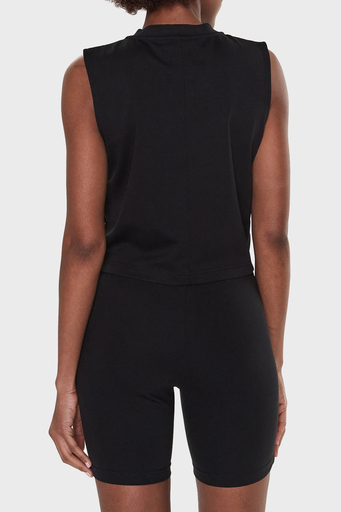 Calvin Klein Logo Bantlı Kolsuz Regular Fit Crop J20J220786BEH Bayan Top J20J220786 BEH SİYAH - 3