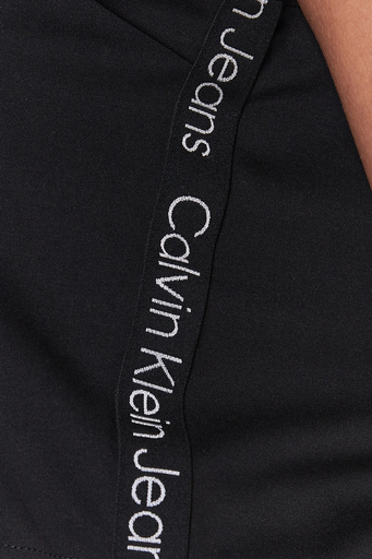 Calvin Klein Logo Bantlı Kolsuz Regular Fit Crop J20J220786BEH Bayan Top J20J220786 BEH SİYAH - 5