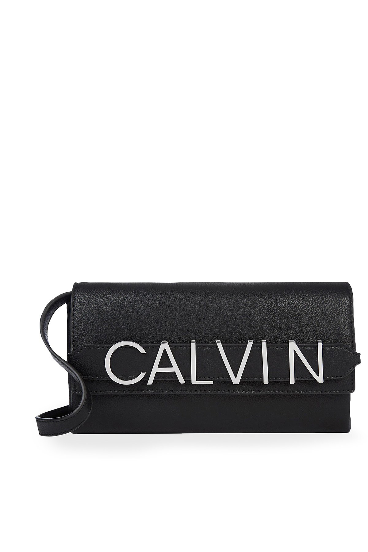 Calvin Klein Logo Baskılı Kadın Çanta K60K607042 BAX SİYAH