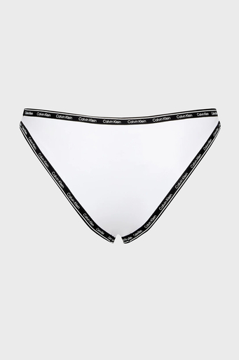 Calvin Klein Logo Baskılı KW0KW01993YCD Bayan Bikini Altı KW0KW01993 YCD BEYAZ - 5