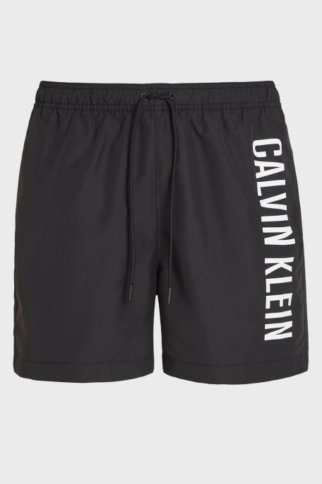 Calvin Klein Logo Baskılı Regular Fit Lastikli Bel KM0KM01092BEH Erkek Mayo Short KM0KM01092 BEH SİYAH - 5