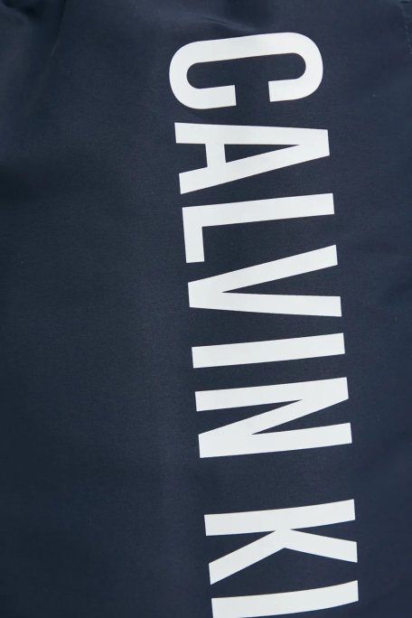 Calvin Klein Logo Baskılı Regular Fit Lastikli Bel KM0KM01092CEF Erkek Mayo Short KM0KM01092 CEF LACİVERT - 4