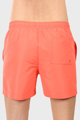 Calvin Klein Logo Baskılı Regular Fit Lastikli Bel KM0KM01092U07 Erkek Mayo Short KM0KM01092 U07 MERCAN - 6