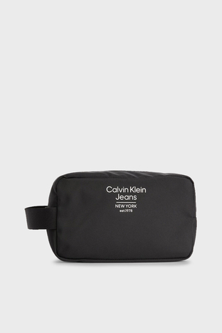 Calvin Klein - Calvin Klein Logo Detaylı Erkek Çanta K50K510144 BDS SİYAH