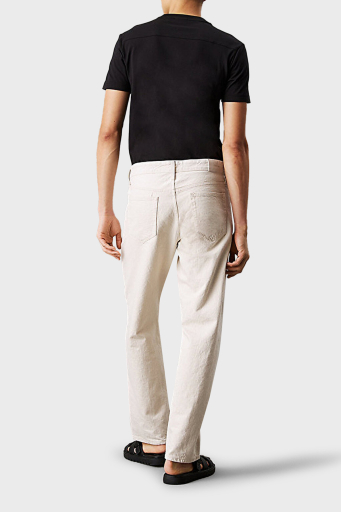 Calvin Klein Logo Nakışlı Pamuklu Regular Fit Bisiklet Yaka K10K114169BEH Erkek T Shirt K10K114169 BEH SİYAH - 3