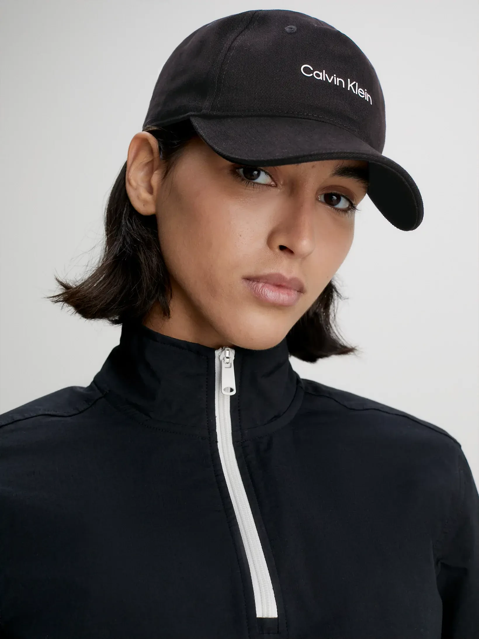 Calvin Klein Logolu 0000PX0312BAE Unisex Şapka 0000PX0312 BAE SİYAH - 1