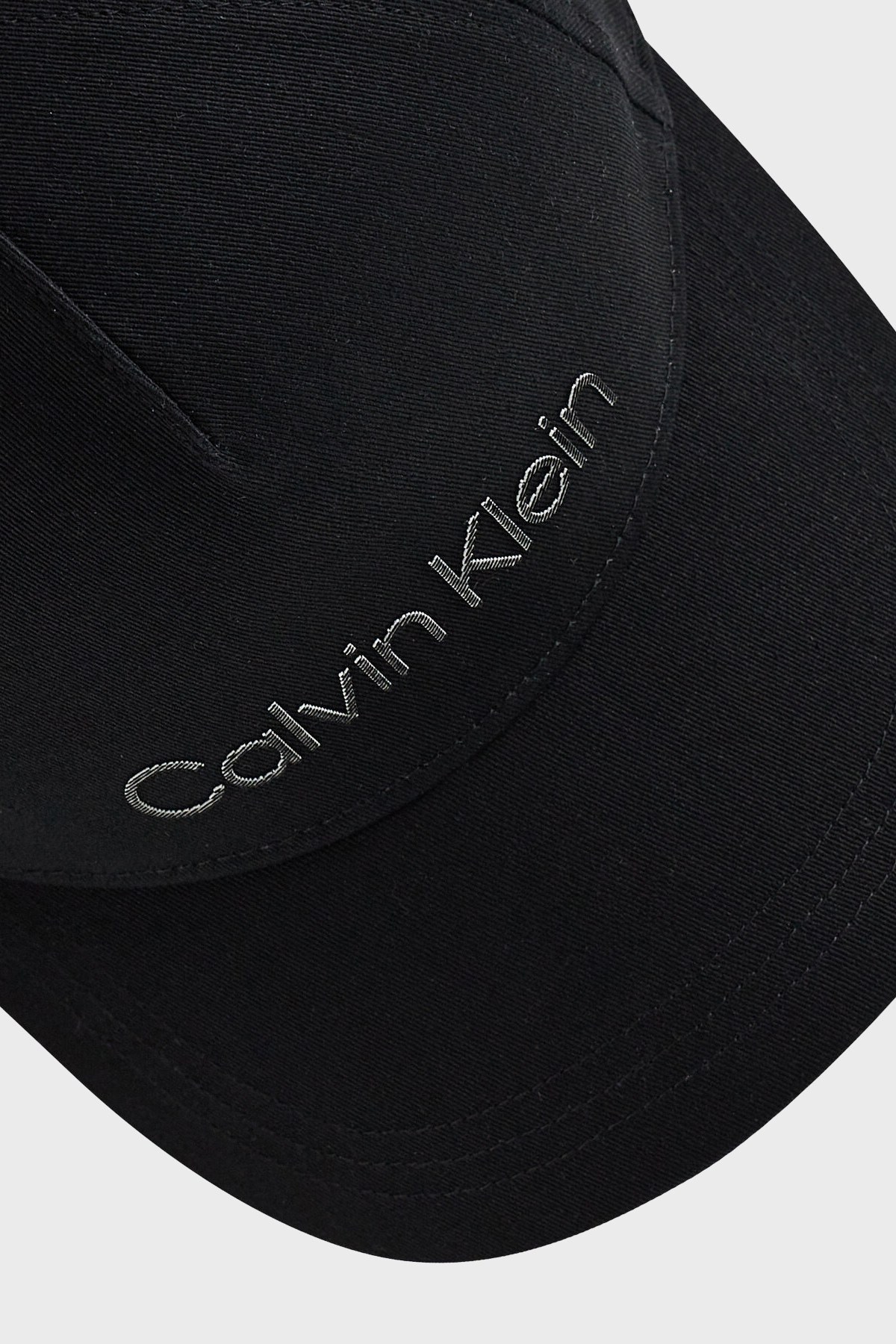 Calvin Klein Logolu % 100 Pamuk Erkek Şapka K50K508166 BAX SİYAH