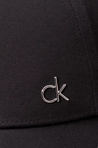 Calvin Klein Logolu % 100 Pamuk K60K613102BEH Bayan Şapka K60K613102 BEH SİYAH - 4