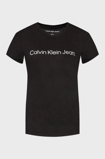 Calvin Klein Logolu % 100 Pamuk Slim Fit Bisiklet Yaka 2 Pack J20J220161YAF Bayan T Shirt J20J220161 YAF BEYAZ-SİYAH - 8