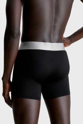 Calvin Klein Logolu 3 Pack 000NB3075A7V1 Erkek Boxer 000NB3075A 7V1 SİYAH - 6