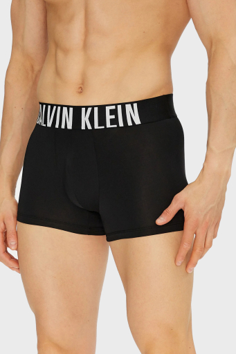 Calvin Klein Logolu 3 Pack 000NB3775AVVK Erkek Boxer 000NB3775A VVK Mavi-Gri-Siyah - 6