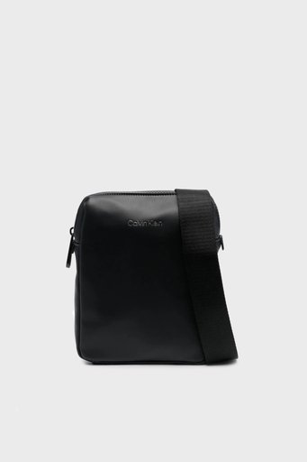 Calvin Klein Logolu Ayarlanabilir Askılı K50K510528BAX Erkek Çanta K50K510528 BAX SİYAH - 1