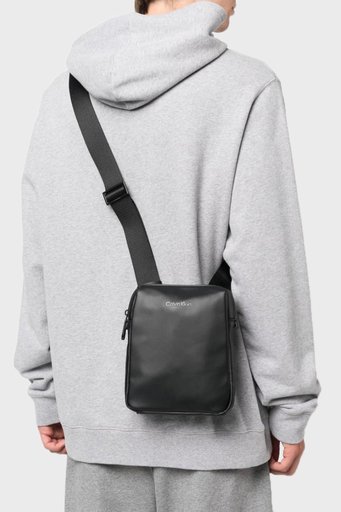 Calvin Klein Logolu Ayarlanabilir Askılı K50K510528BAX Erkek Çanta K50K510528 BAX SİYAH - 2