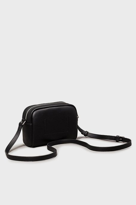 Calvin Klein Logolu Ayarlanabilir Askılı K60K61222001R Bayan Çanta K60K612220 01R SİYAH - 3