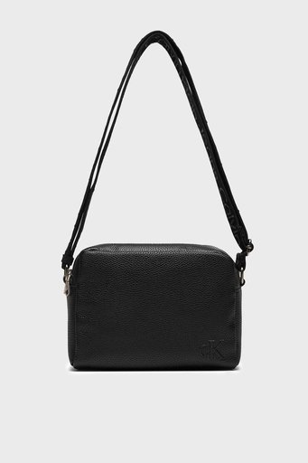 Calvin Klein Logolu Ayarlanabilir Askılı K60K612283BEH Bayan Çanta K60K612283 BEH SİYAH - 7