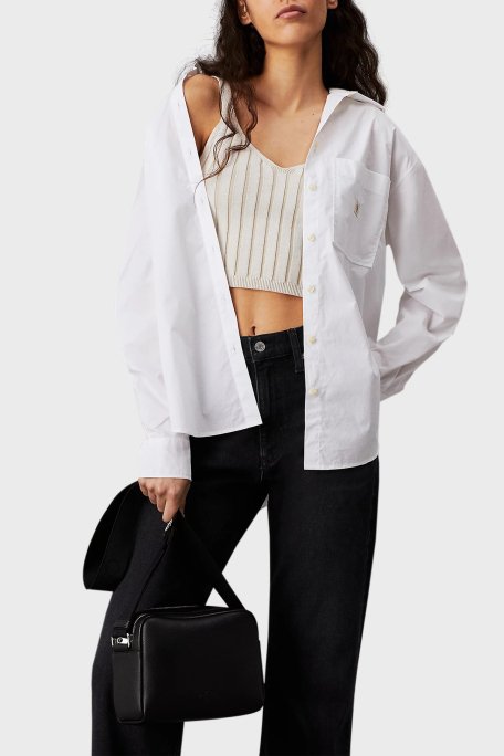 Calvin Klein Logolu Ayarlanabilir Askılı K60K612711BEH Bayan Çanta K60K612711 BEH SİYAH - 2
