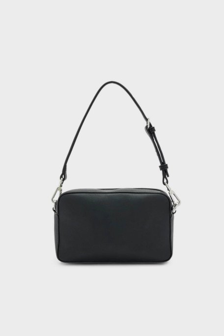 Calvin Klein Logolu Ayarlanabilir Çift Askılı K60K6128080GJ Bayan Çanta K60K612808 0GJ SİYAH - 2