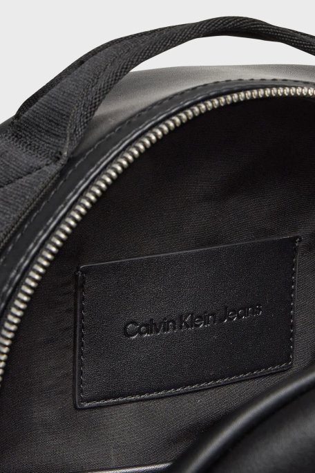 Calvin Klein Logolu Ayarlanabilir Çift Askılı LV04G3042GUB1 Erkek Sırt Çantası LV04G3042G UB1 SİYAH - 3