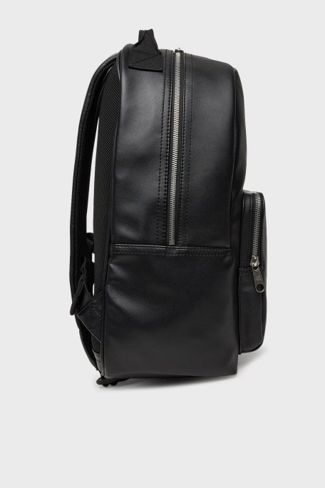Calvin Klein Logolu Ayarlanabilir Çift Askılı LV04G3042GUB1 Erkek Sırt Çantası LV04G3042G UB1 SİYAH - 4